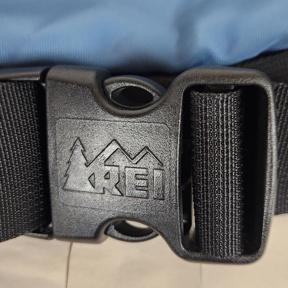 REI Co-op Fanny Waist Hip Pack Belt Bag Hiking Full Lode blue black travel vacat - Picture 5 of 7